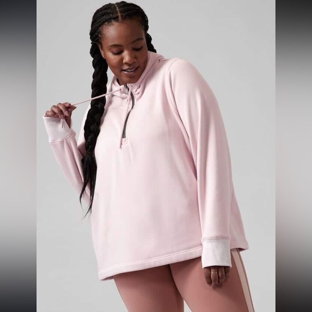 NWT Athleta COZY KARMA 1/4 ZIP
HOODIE sz 3x